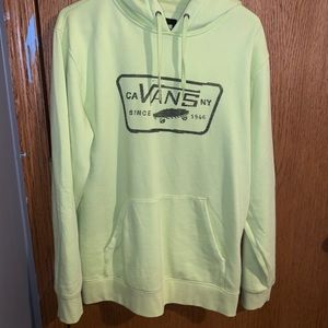 Vans Neon Yellow Hoodie